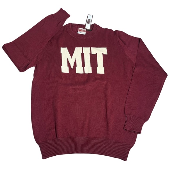 NWT The Coop Men's Small 100% Cotton MIT Knit Crew Neck Long